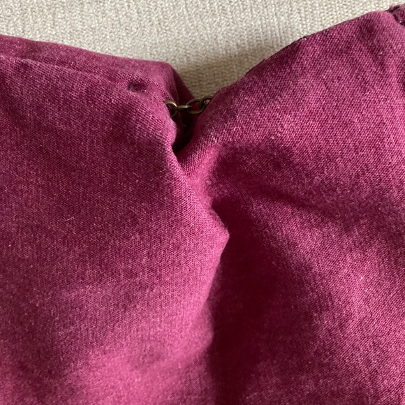 Diane Gilman Deep Pink denim pant - Picture 3 of 4